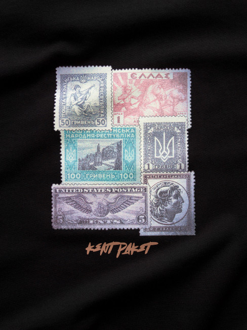 KentPaket Post Mark T-shirt  Black