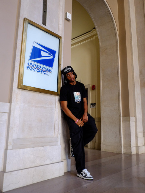 KentPaket Post Mark T-shirt  Black