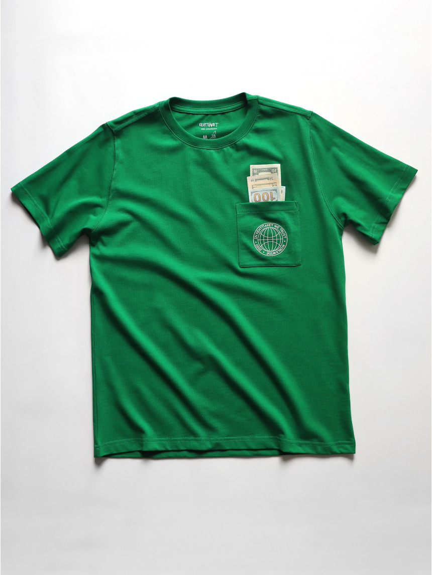 KentPaket PocketMoney T-shirt Green