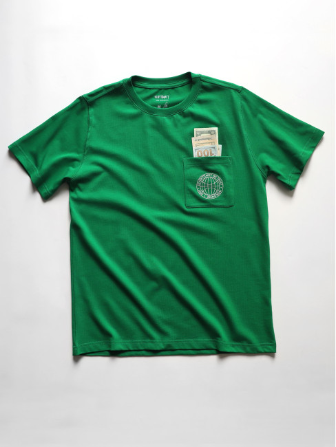 Футболка КентПакет PocketMoney Tee Green