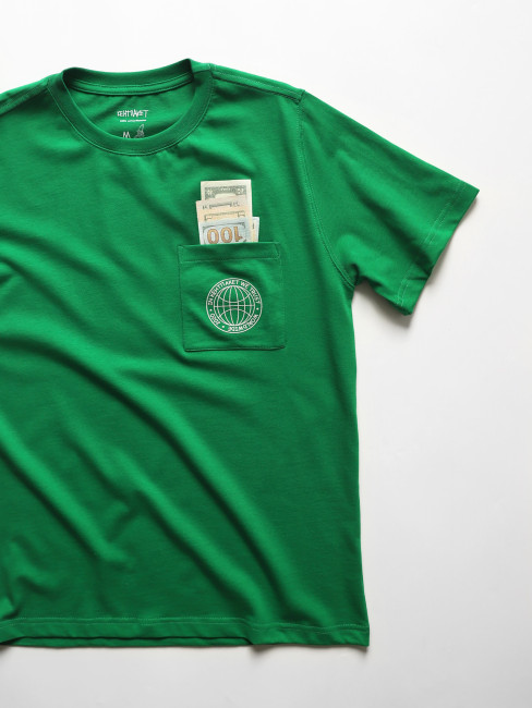 Футболка КентПакет PocketMoney Tee Green