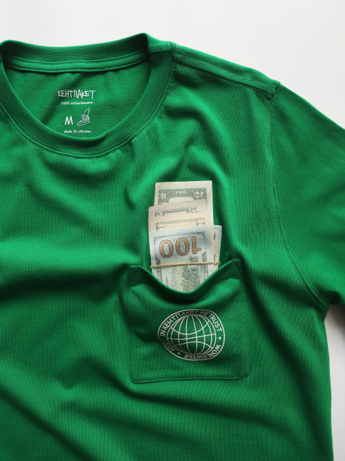 KentPaket PocketMoney T-shirt Green 2