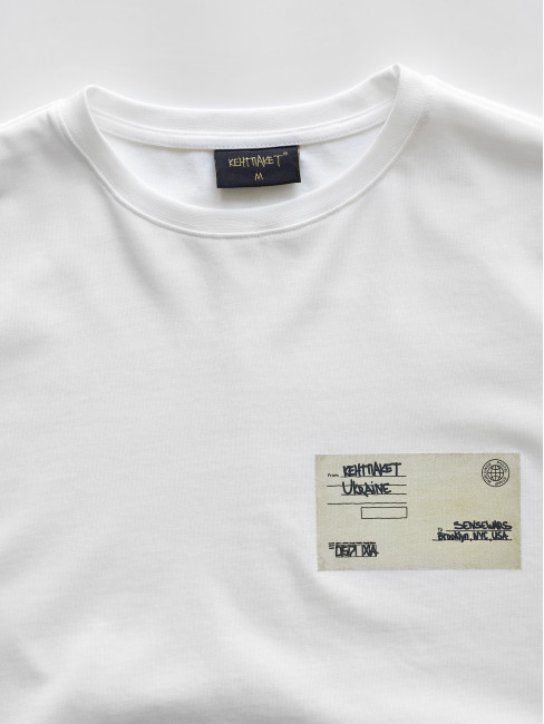 KentPaket Sense Rings Tee Black White