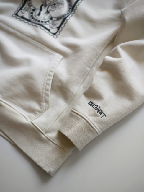 KentPaket Card Mark hoodie beige