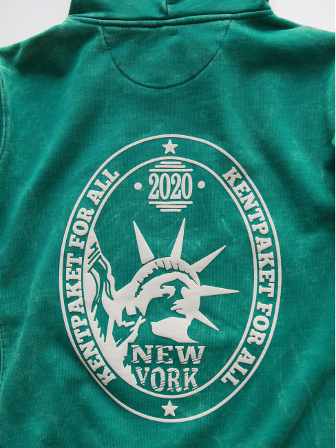 Худі КентПакет Lady Liberty Washed Green