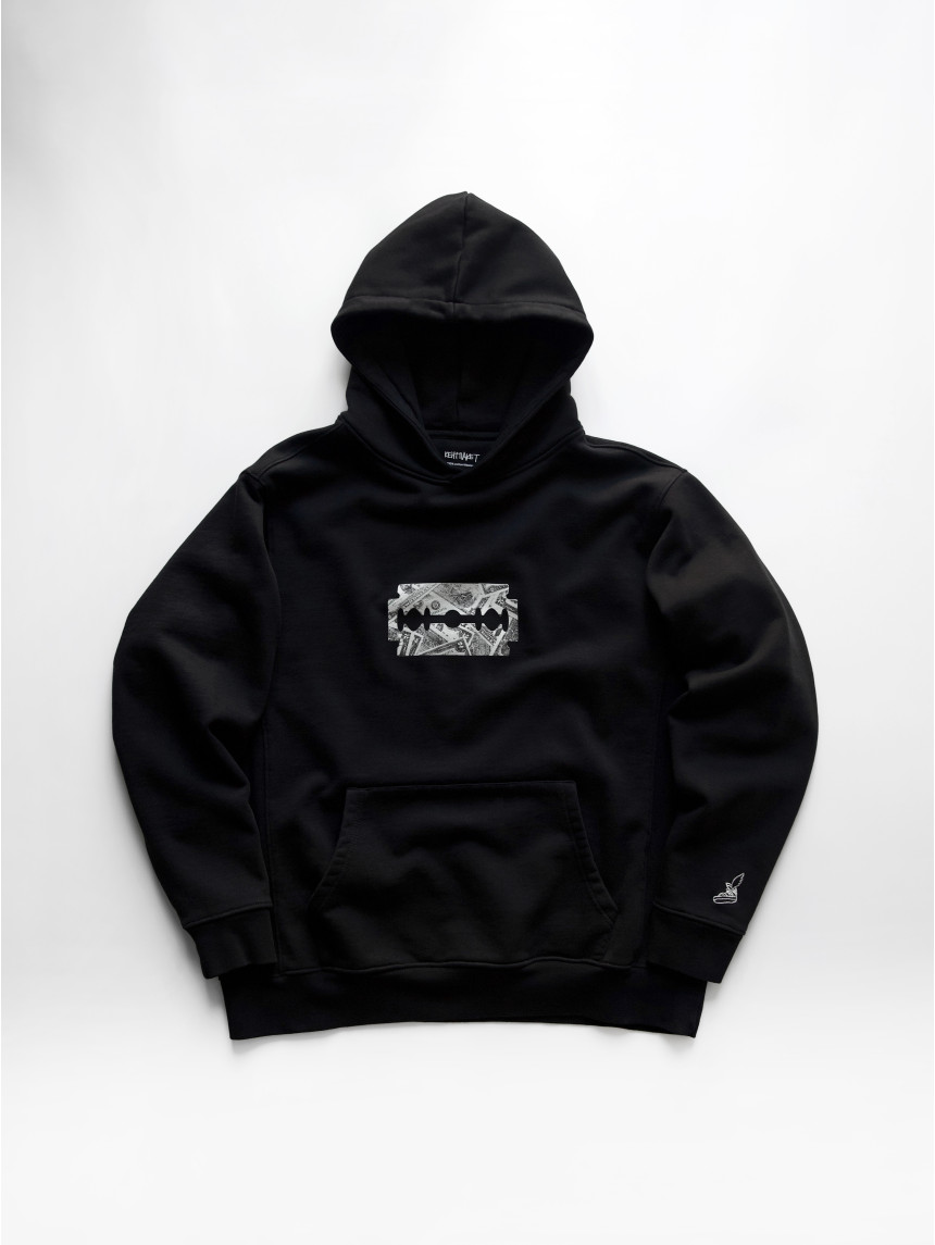 KentPaket Razor hoodie black