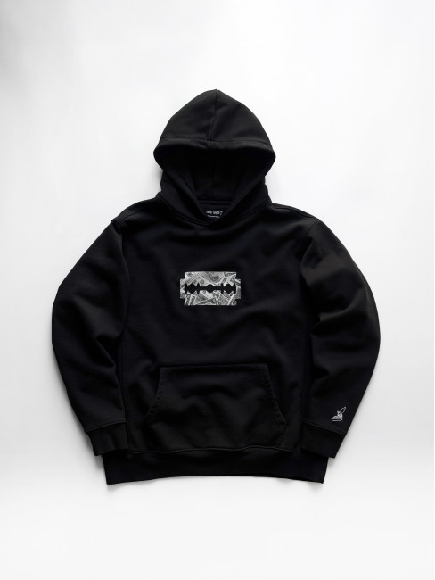 KentPaket Razor hoodie black