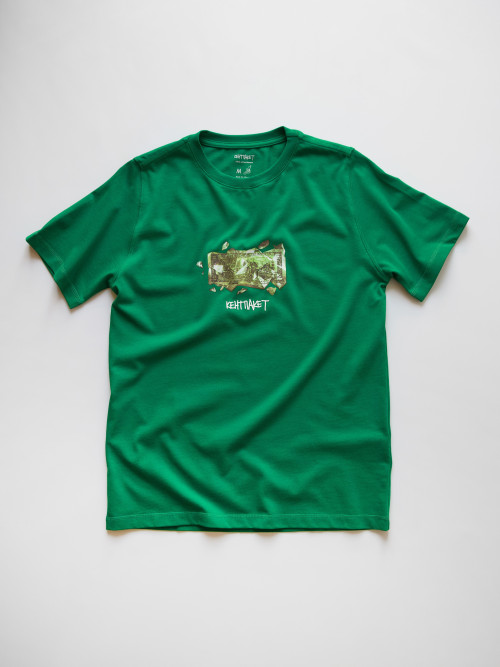 Футболка КентПакет Emerald Dollar Logo Green