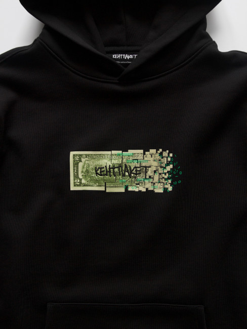 Худі КентПакет CyberDollar Black