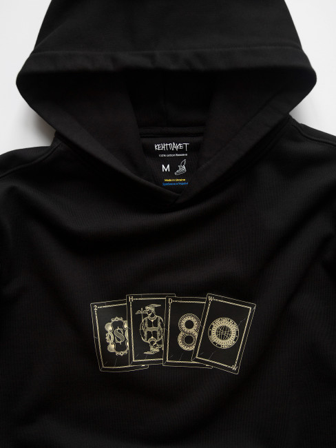 Hoodie KentPaket 4 chapters Black