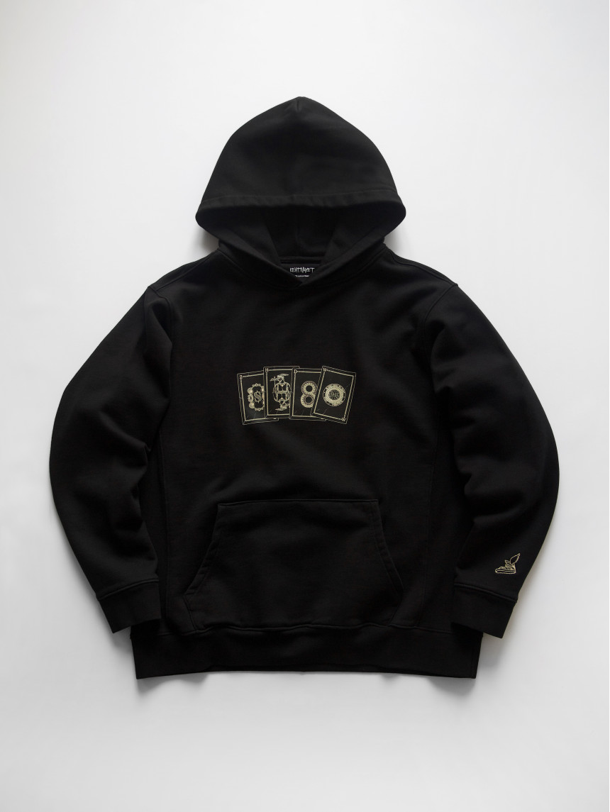 Hoodie KentPaket 4 chapters Black