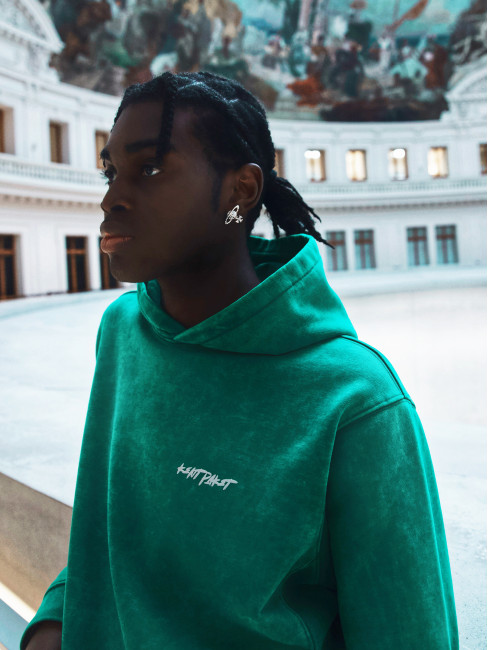 Худі КентПакет Lady Liberty Washed Green