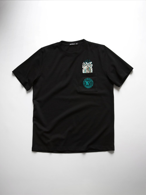 Футболка КентПакет Cyber $ Pocket Tee Black