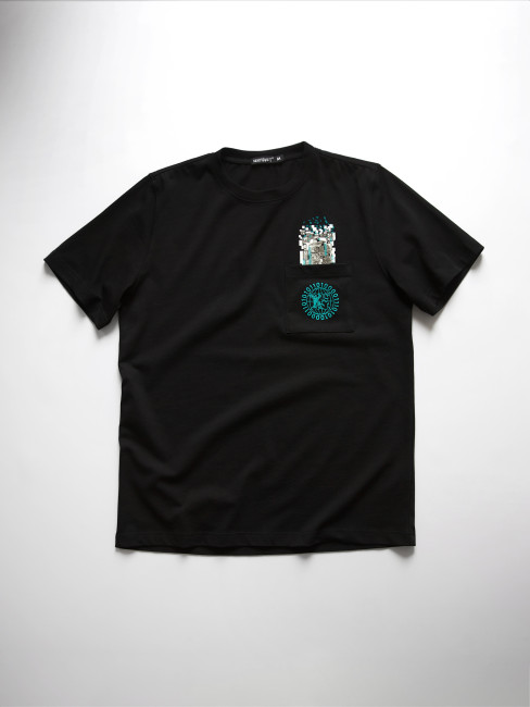Футболка КентПакет Cyber $ Pocket Tee Black