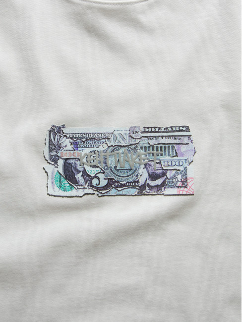 Футболка КентПакет Deconstracted Wealth White