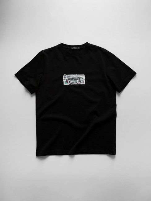 Футболка КентПакет Deconstracted Wealth Black