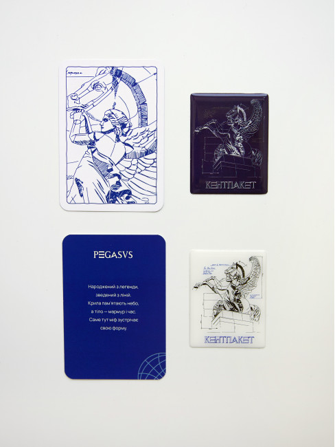 Футболка КентПакет Pegasus Design Tee Navy