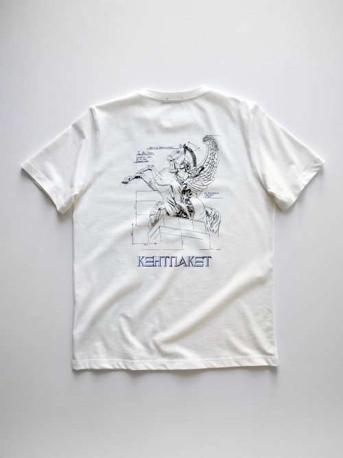 Футболка КентПакет Pegasus Design Tee White