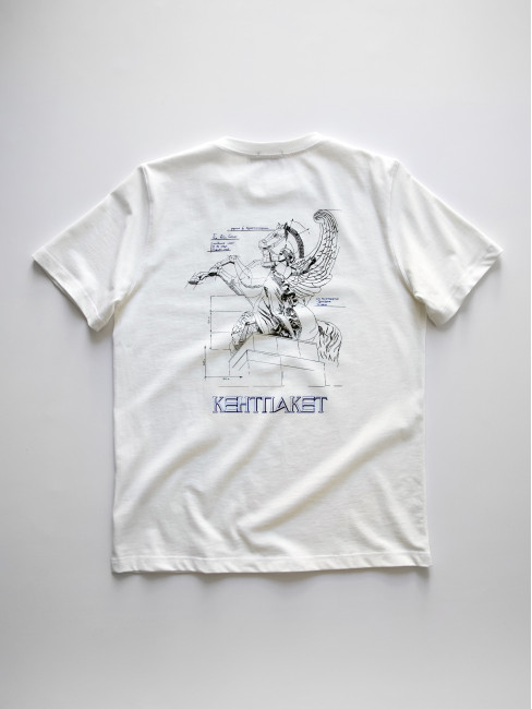 Футболка КентПакет Pegasus Design Tee White