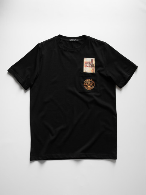 Футболка КентПакет 2грн Pocket Tee Black