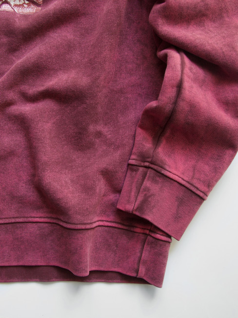 Світшот КентПакет Washed Ares Sweat Burgandy