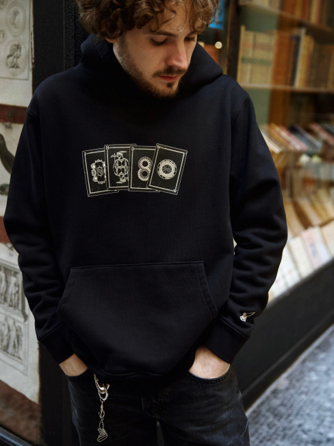 Hoodie KentPaket 4 chapters Black