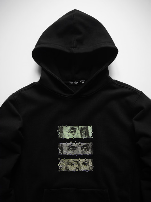 Худі КентПакет All eyes on money Black