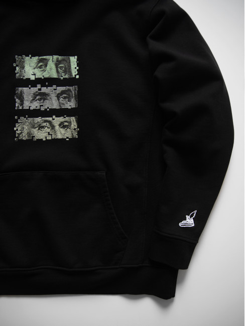Худі КентПакет All eyes on money Black